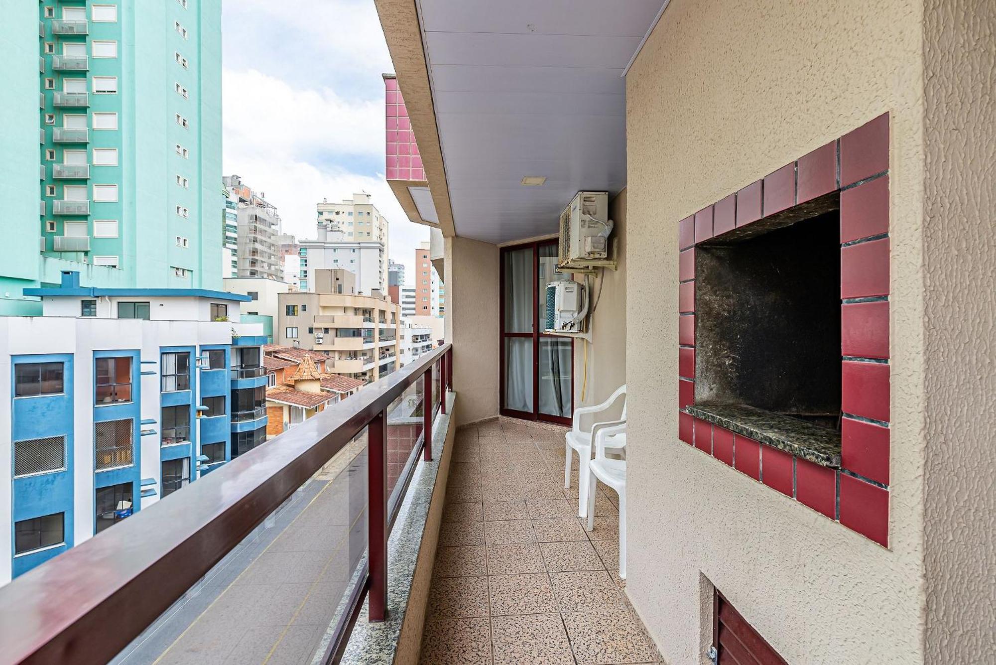 Apto Pe Na Areia Vista Mar Em Meia Praia Evb308 Itapema Buitenkant foto